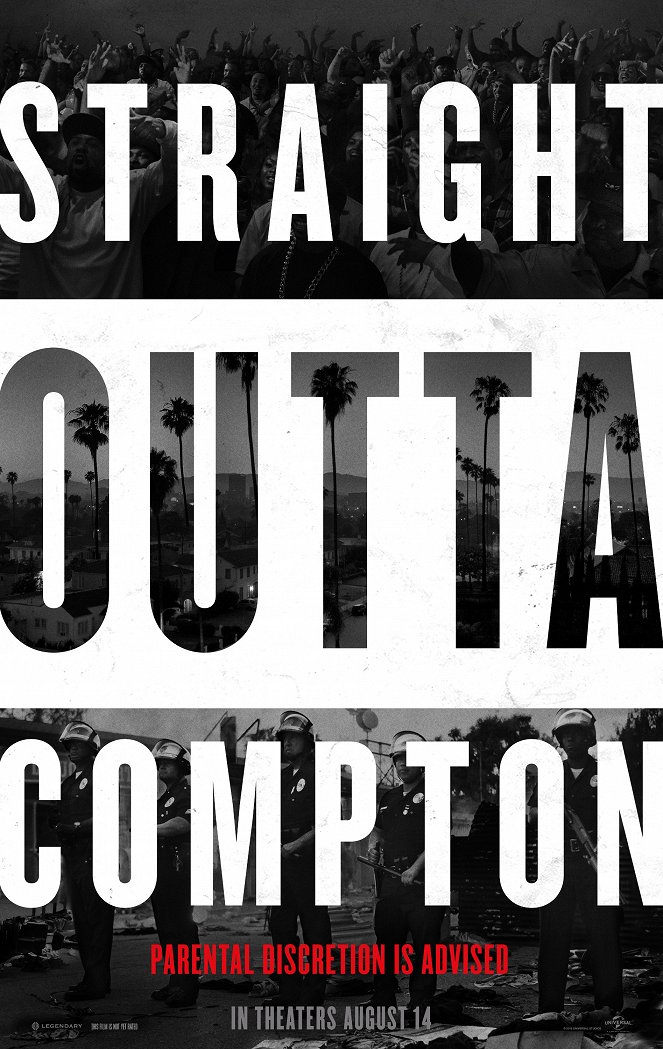 Straight Outta Compton - Plakaty