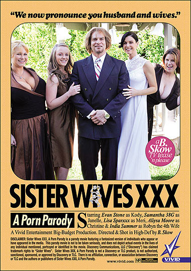 Sister Wives XXX: A Porn Parody - Plakátok