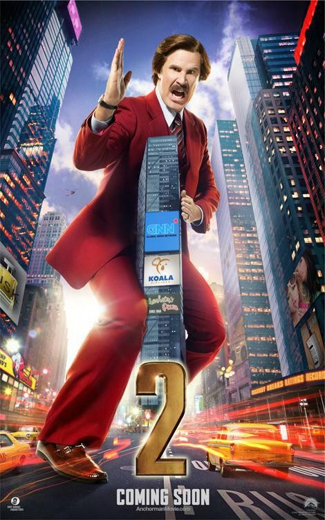 Anchorman 2: The Legend Continues - Posters