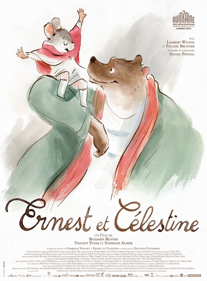 Ernest i Celestyna - Plakaty