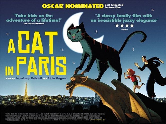 A Cat in Paris - Posters