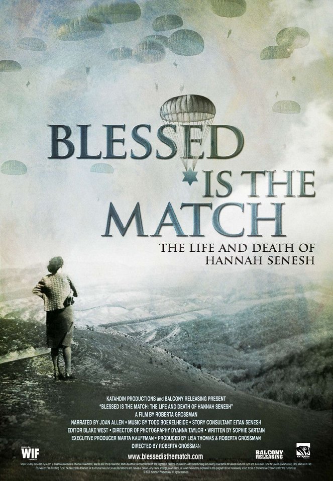 Blessed Is the Match: The Life and Death of Hannah Senesh - Plagáty