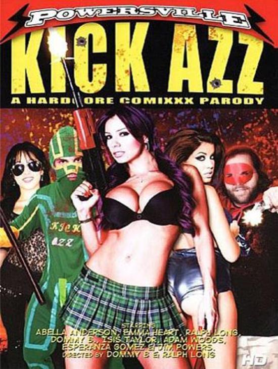 Kick Azz: A Hardcore Comixxx Parody - Affiches