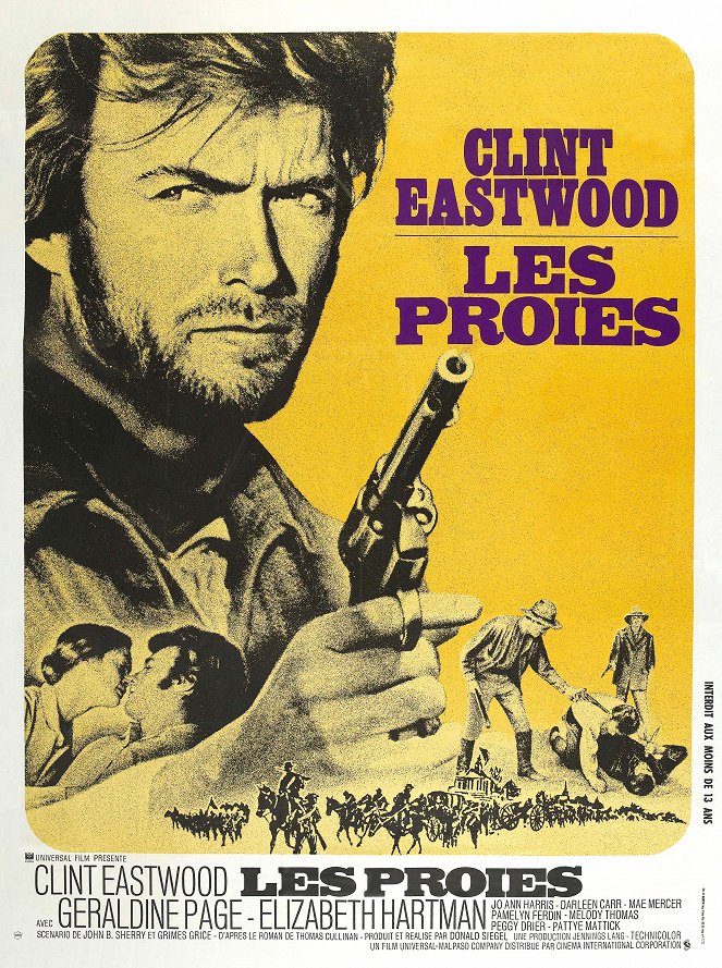 Les Proies - Affiches