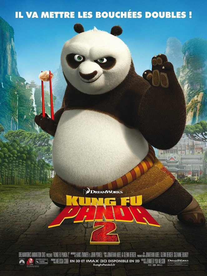 Kung Fu Panda 2 - Affiches