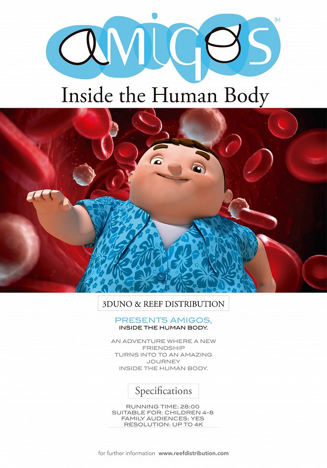 Amigos – Inside the Human Body - Affiches