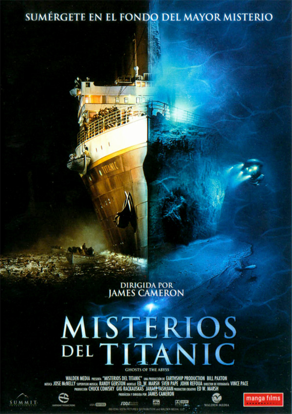 Misterios del Titanic - Carteles