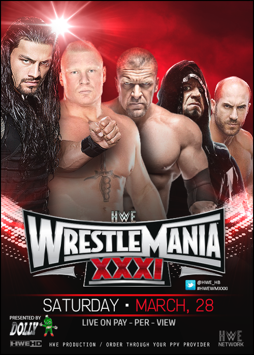 WrestleMania 31 - Plakátok