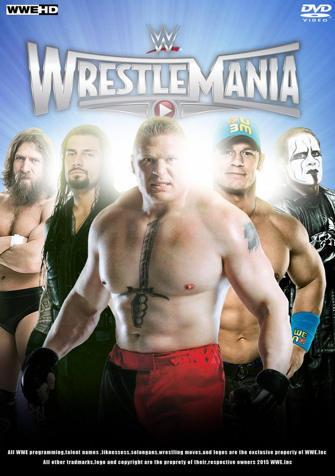 WrestleMania 31 - Plakate