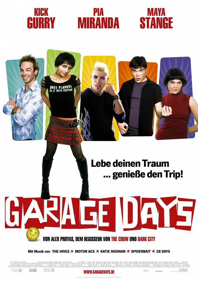 Garage Days - Plakate