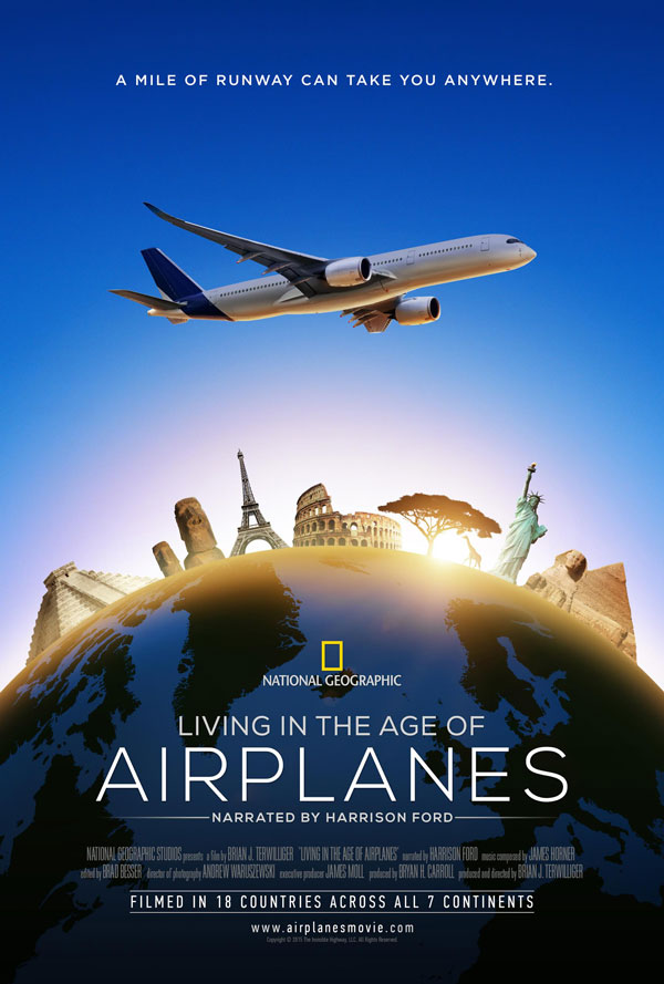 Living in the Age of Airplanes - Affiches