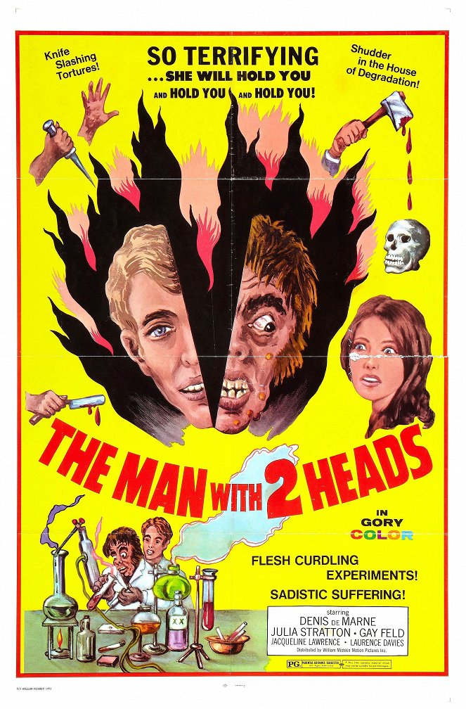 The Man with Two Heads - Carteles