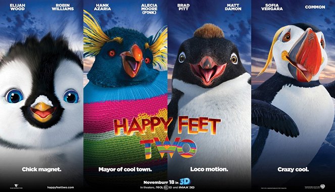 Happy Feet 2 - Posters
