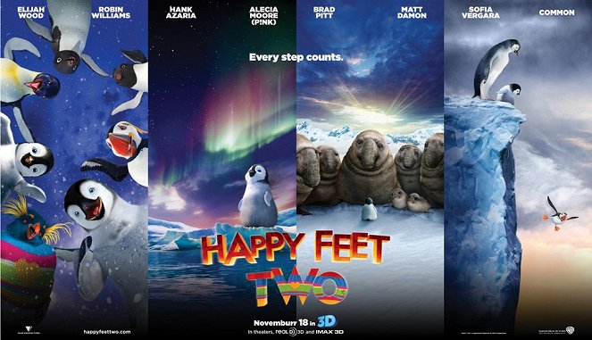 Happy Feet: Tupot małych stóp 2 - Plakaty