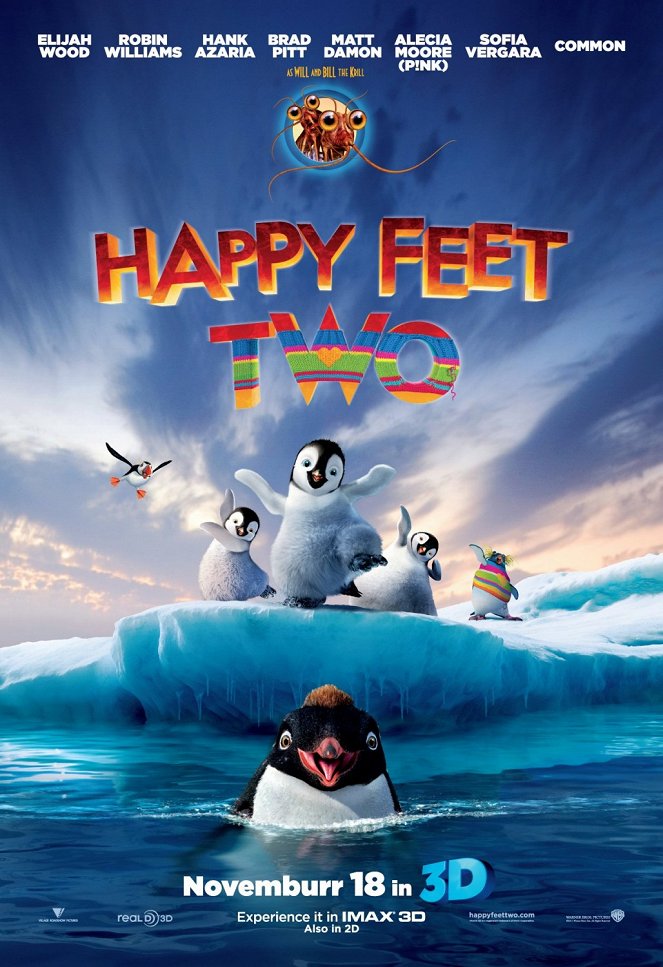 Happy Feet 2 - Julisteet