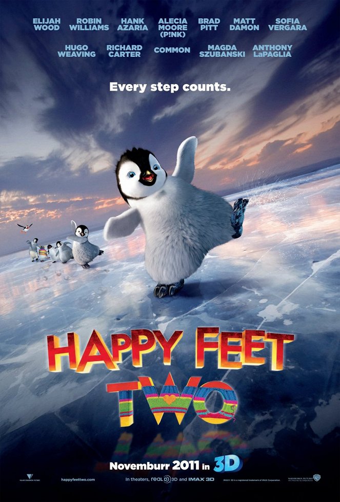 Happy Feet 2 - Affiches