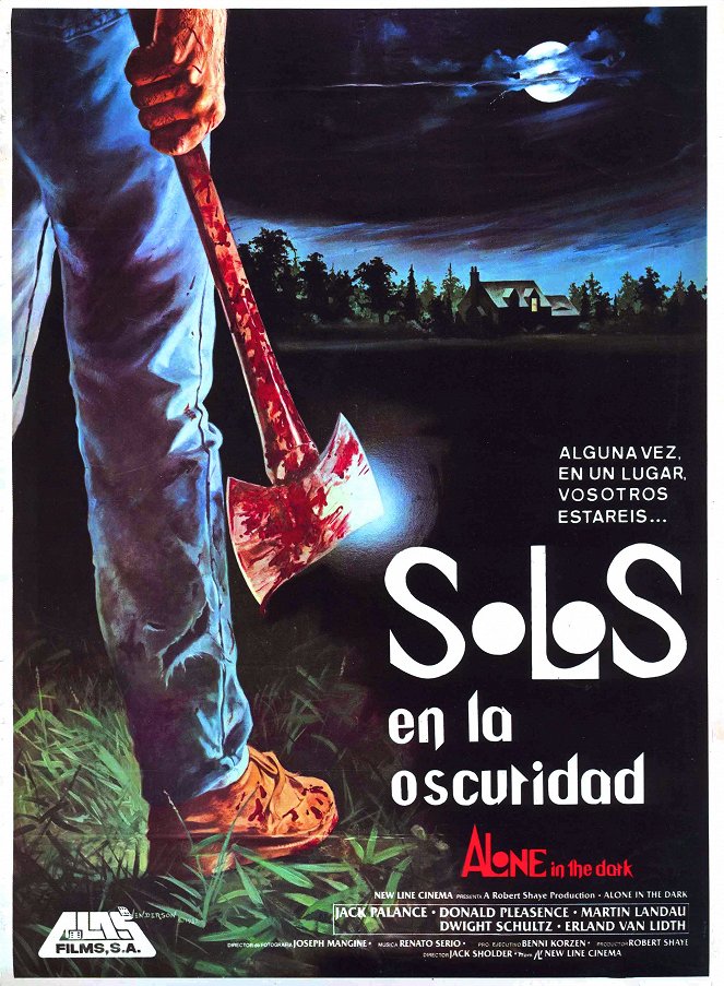 Solos en la oscuridad - Carteles