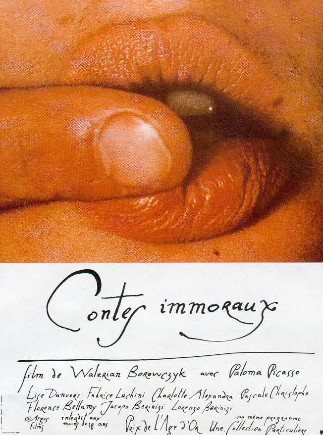 Contes immoraux - Posters