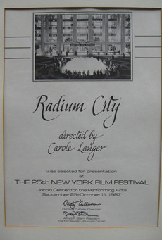 Radium City - Plakate