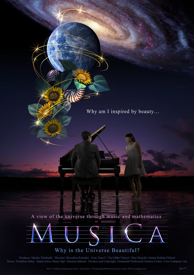 Musica: Why is the Universe Beautiful - Julisteet