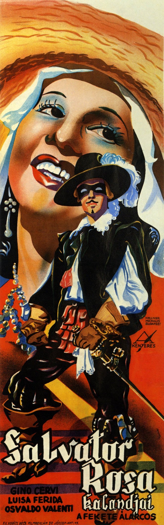 Salvator Rosa kalandjai - Plakátok