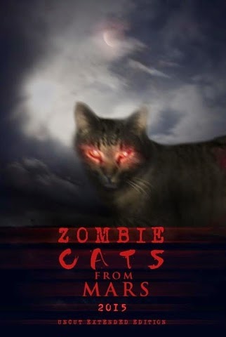 Zombie Cats from Mars - Affiches
