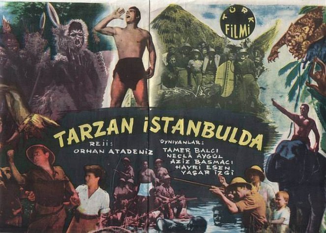 Tarzan İstanbul'da - Plakátok