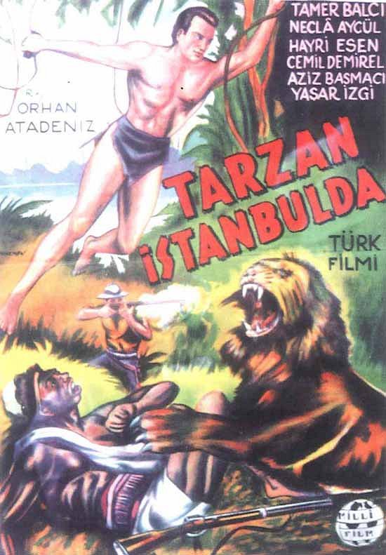 Tarzan in Istanbul - Posters