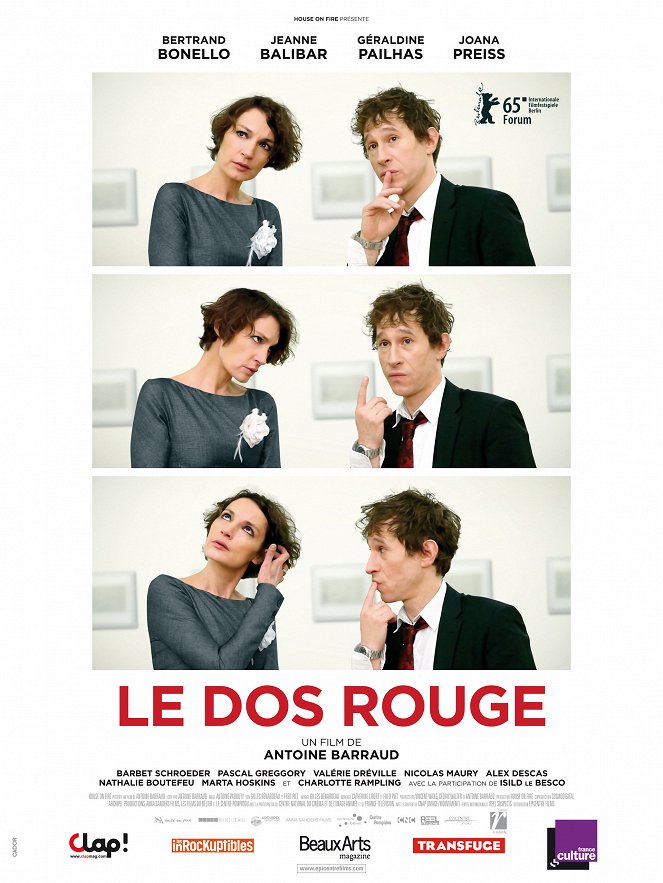 Le Dos rouge - Posters