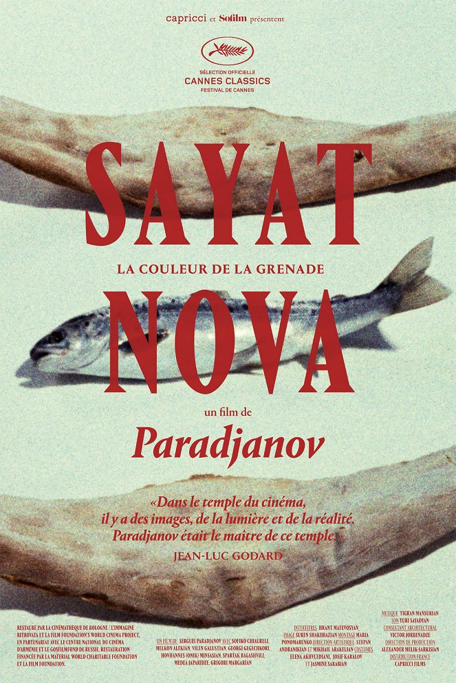 Sayat Nova - La Couleur de la grenade - Affiches