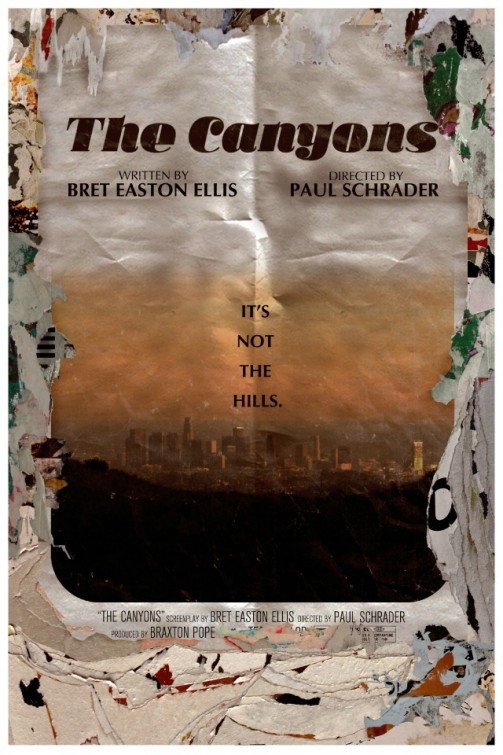 The Canyons - Affiches