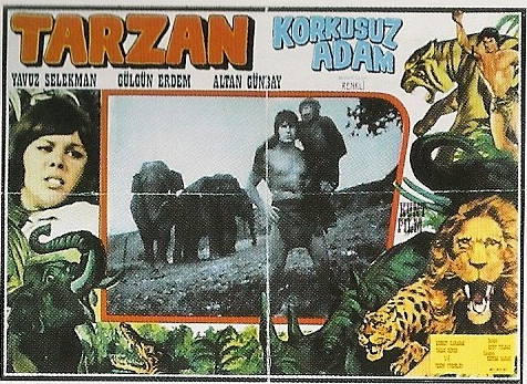 Tarzan Korkusuz Adam - Carteles
