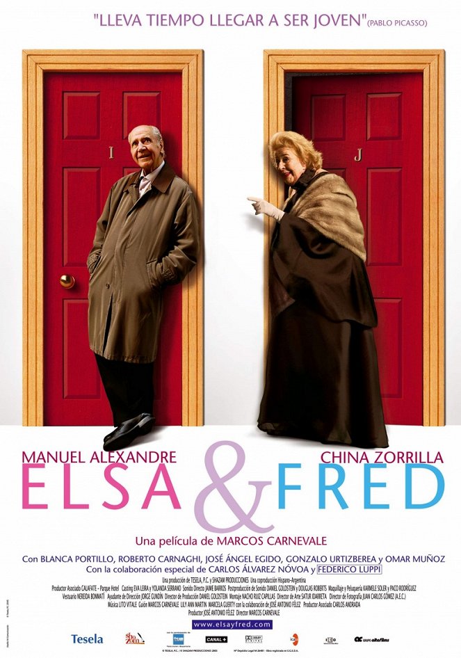 Elsa y Fred - Plakátok