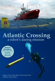 Atlantic Crossing: A Robot's Daring Mission - Carteles