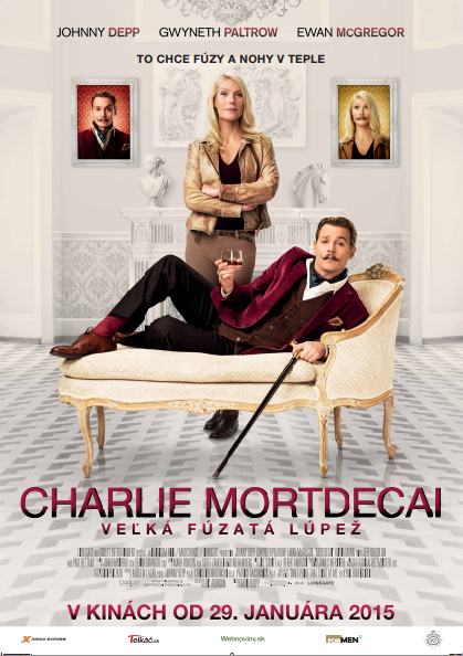 Mortdecai: Grandiózny prípad - Plagáty