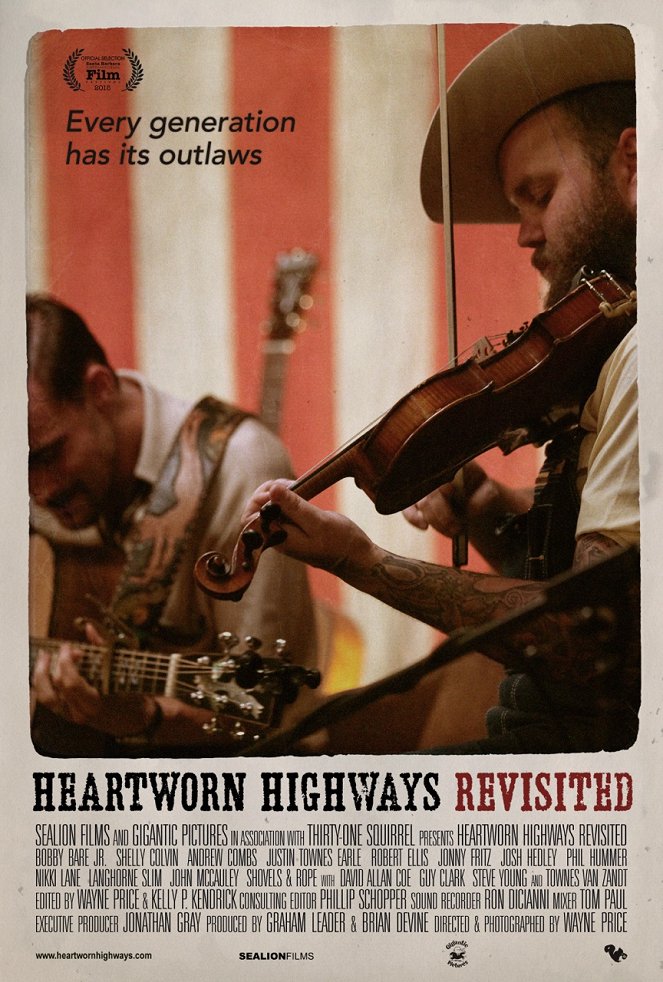 Heartworn Highways Revisited - Carteles