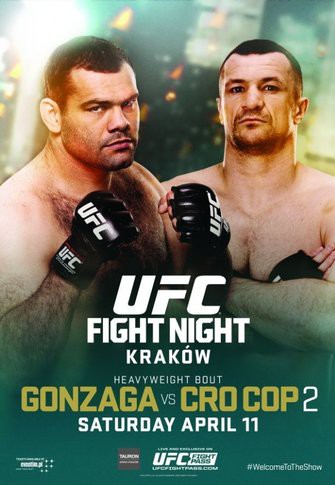 UFC Fight Night: Gonzaga vs. Cro Cop 2 - Cartazes
