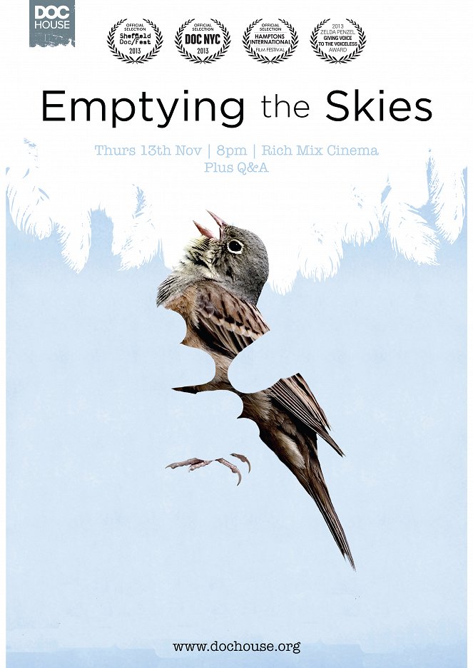 Emptying the Skies - Carteles
