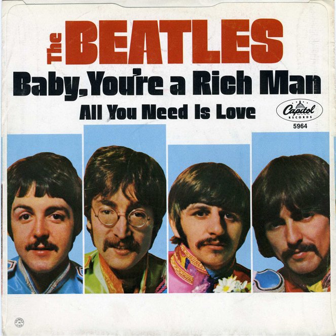 The Beatles: Baby, You're a Rich Man - Plakátok