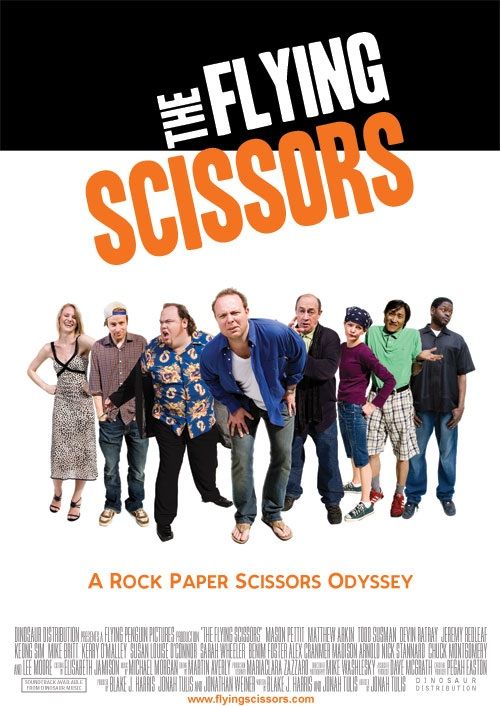 The Flying Scissors - Affiches