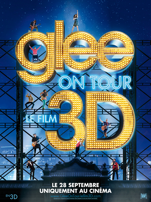 Glee ! On Tour : Le film 3D - Affiches