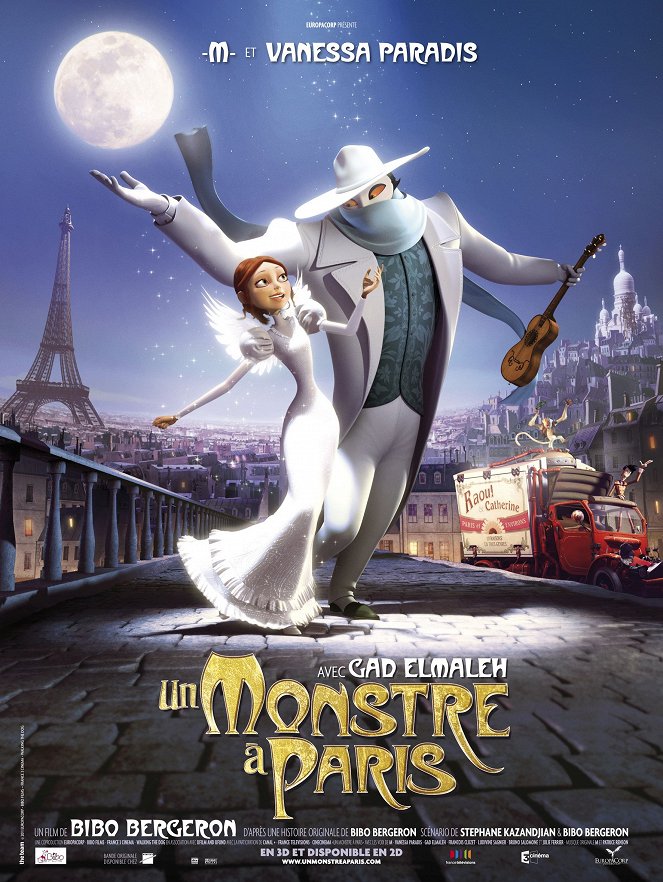 Ein Monster in Paris - Plakate