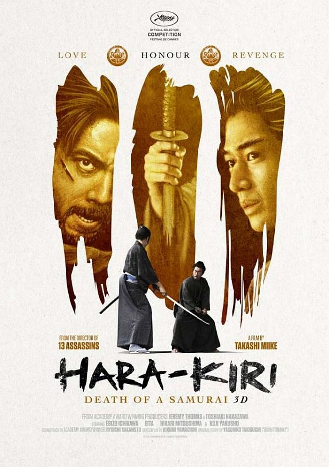 Hara-Kiri : Mort d'un samourai - Affiches