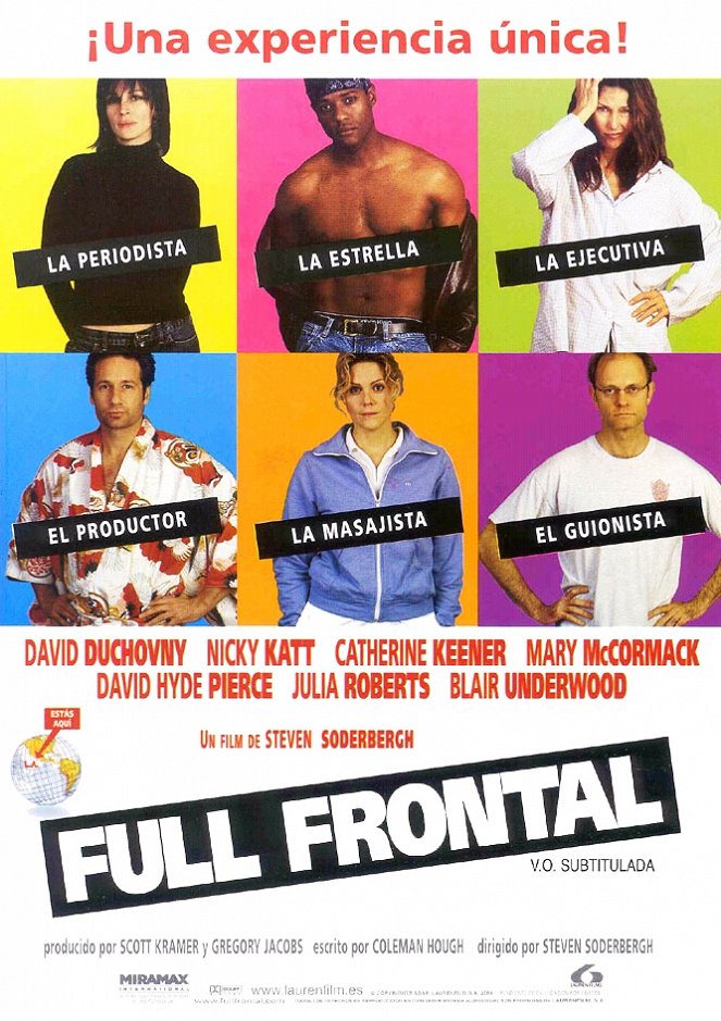 Full Frontal - Carteles