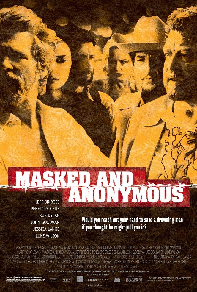 Masked and Anonymous - Plakátok
