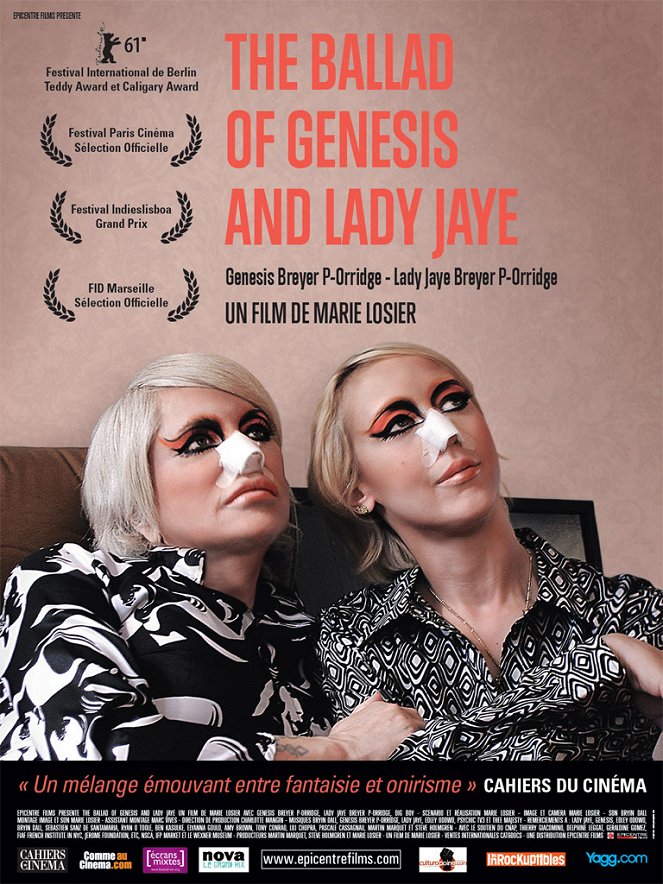 The Ballad of Genesis and Lady Jaye - Affiches