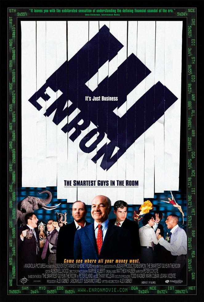 Enron: The Smartest Guys in the Room - Plakate