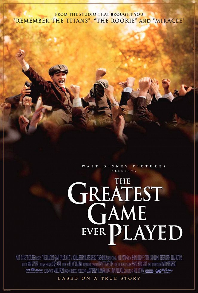 The Greatest Game Ever Played - Julisteet