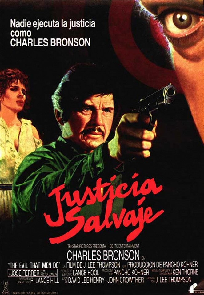 Justicia salvaje - Carteles