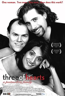 Three of Hearts: A Postmodern Family - Carteles
